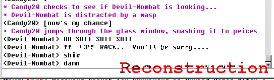 Reconstruction Escape Scene